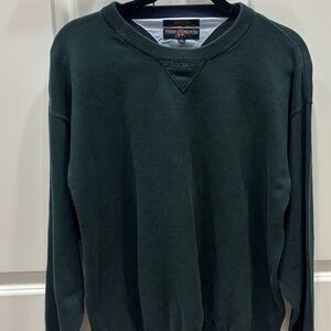 Vintage Tommy Hilfiger Dark Green Crewneck Sweatshirt, Golf